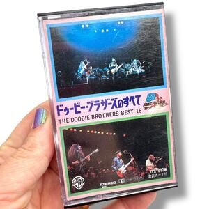 Vintage Japanese cassette tape THE DOOBIE BROTHERS BEST 16 1970s